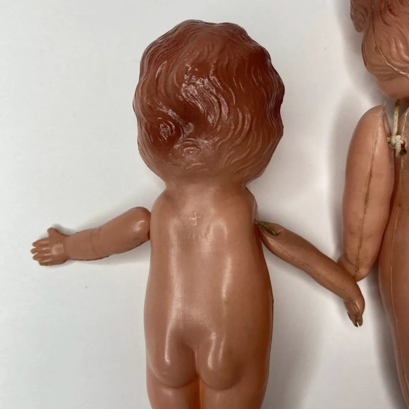 2 Celluloid Carnival Kewpie Dolls Japan - Picture 9 of 11